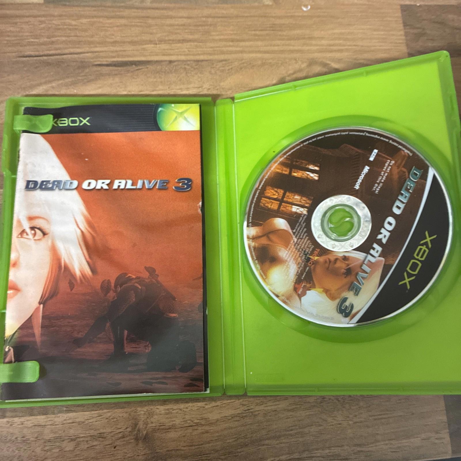 Dead Or Alive 3 - Original Xbox Video Game - With Manual