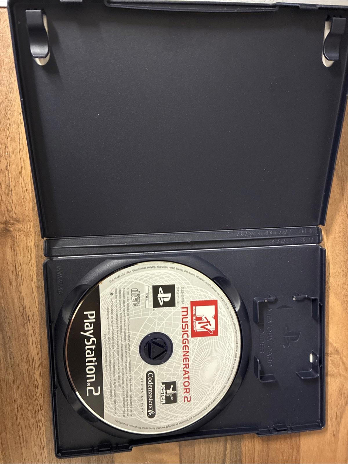 MTV Music Generator 2 (Sony PlayStation 2, 2001) -  VGC No Manual