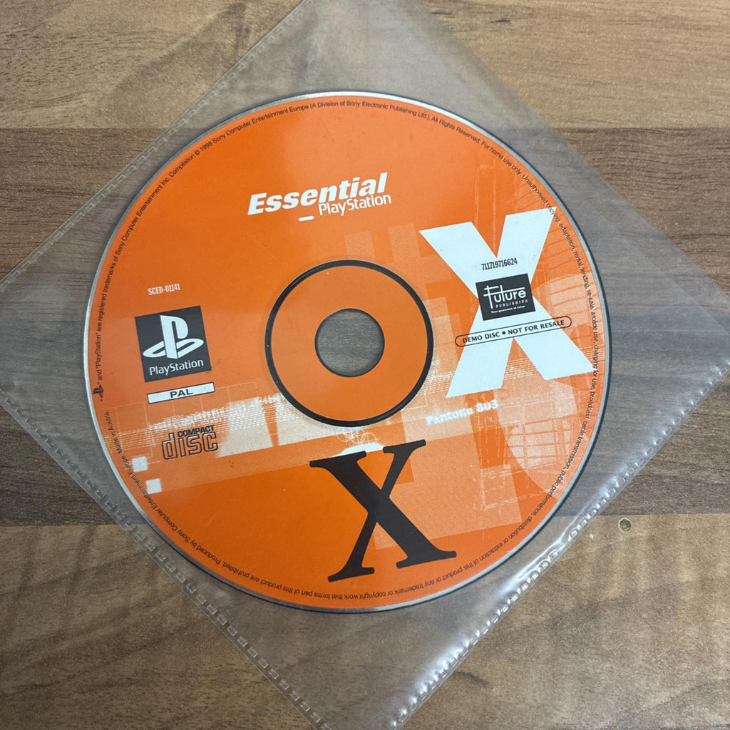 PlayStation Magazine Essential PS1 Demo Disc X Disc Only Rare