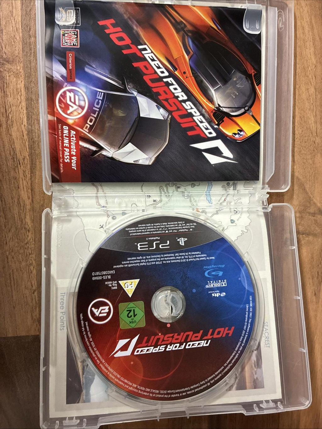 Need for Speed: Hot Pursuit (Sony PlayStation 3, 2010)