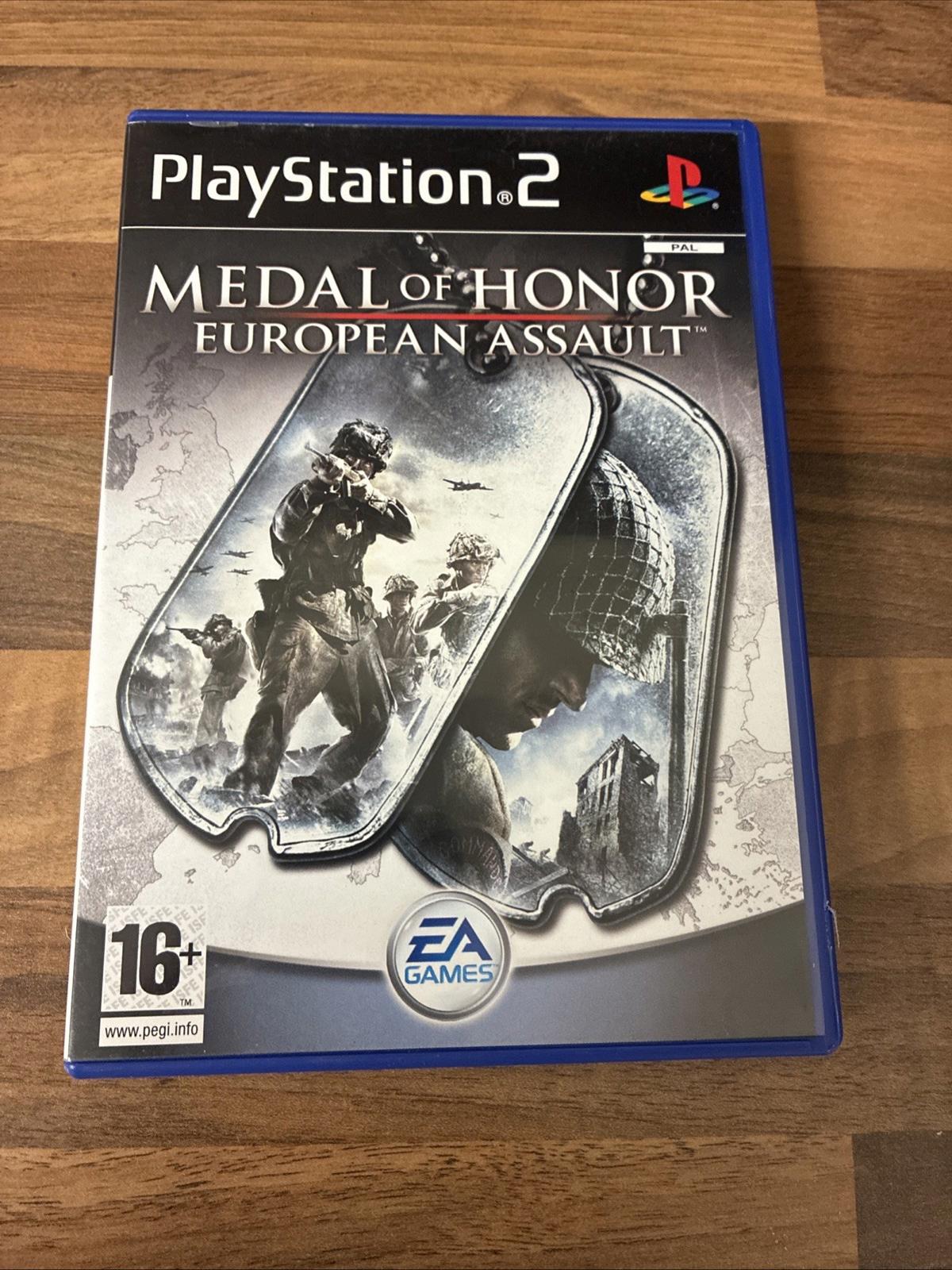Medal of Honor: European Assault (PAL Sony PS2, 2005) *Mint* *Disc Perfect*