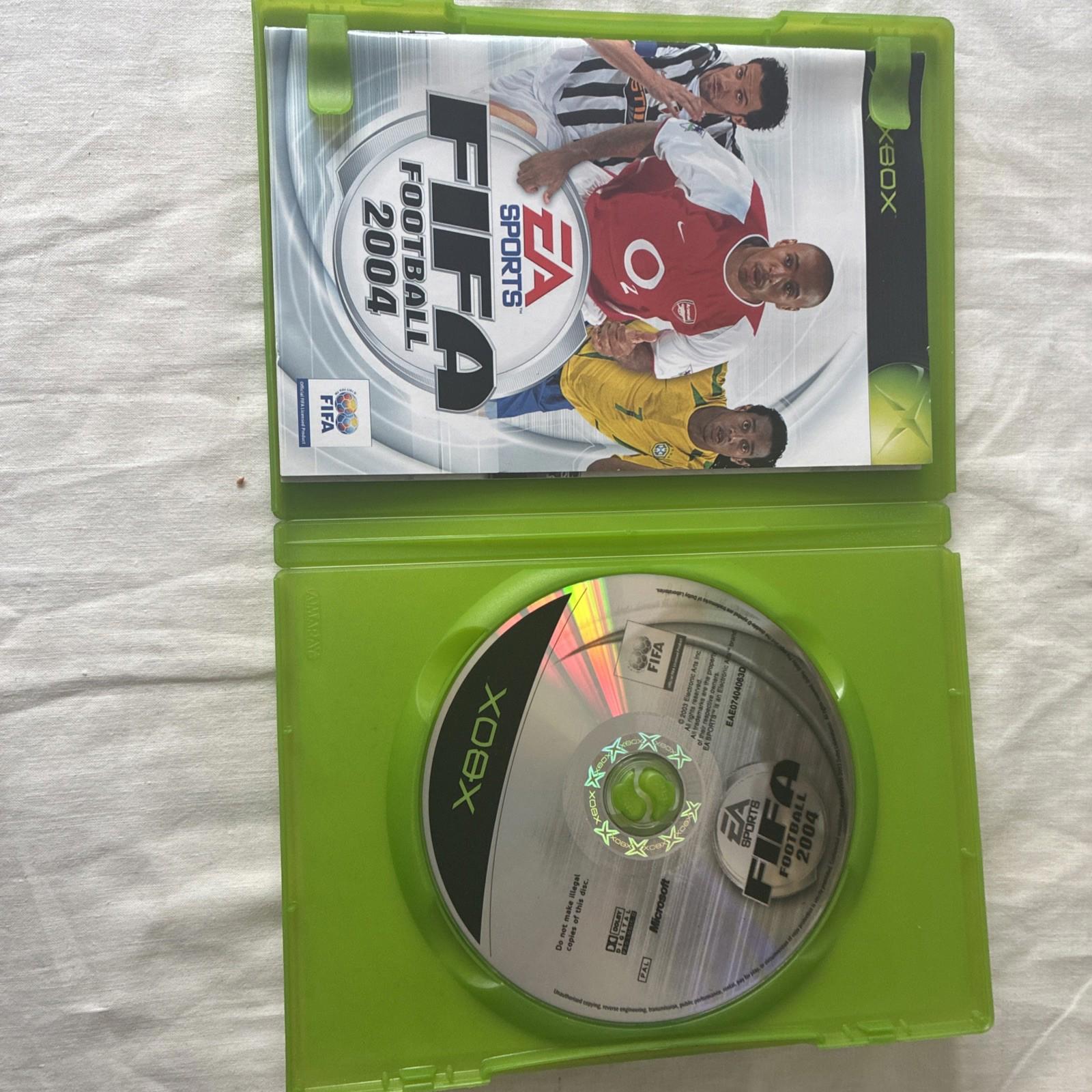 FIFA Football 2004 (Xbox) PEGI 3+ Sport: Football   Soccer Fast and FREE P & P