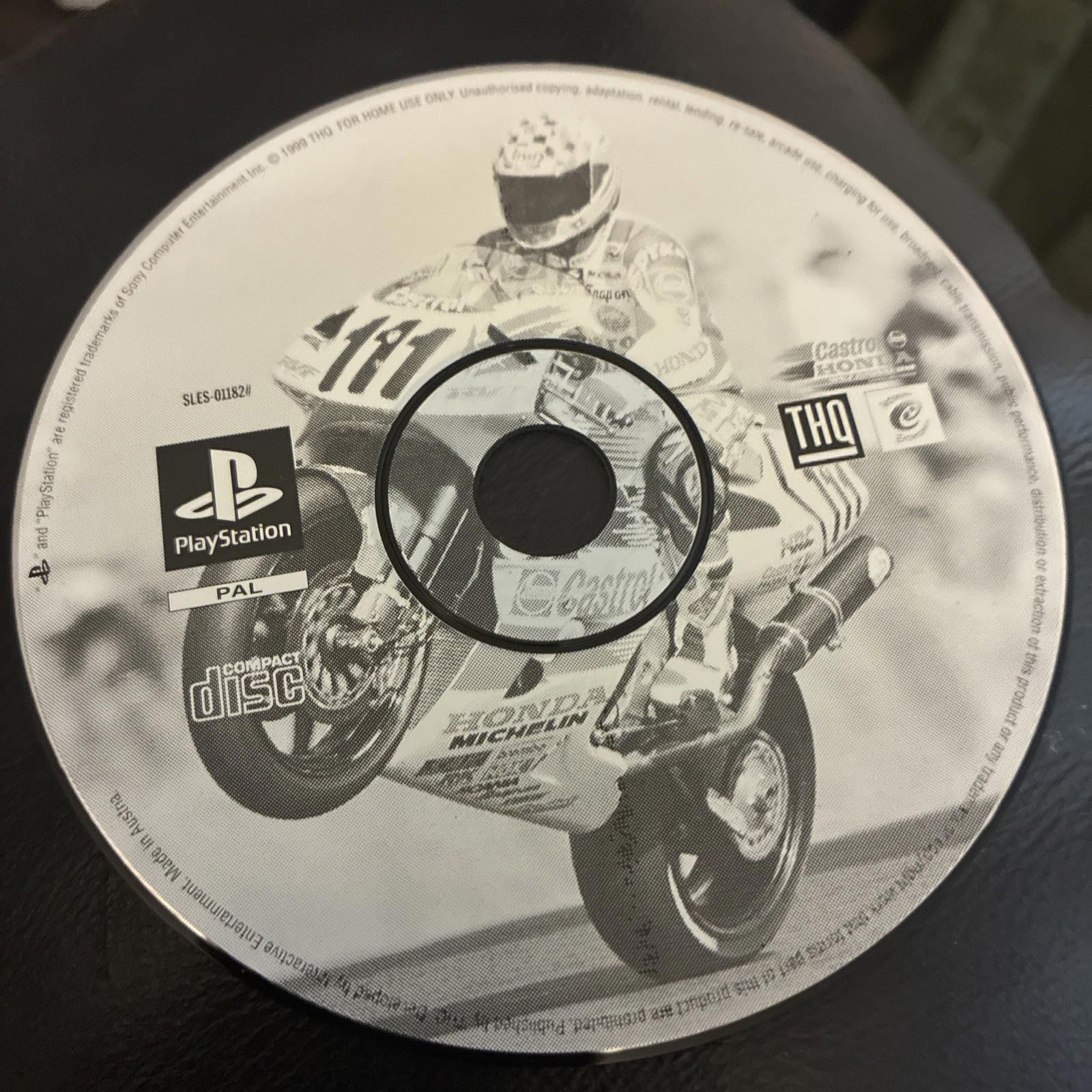 Video Game Castrol Honda Superbike Racing Disc Only Sony PlayStation 1 PS1