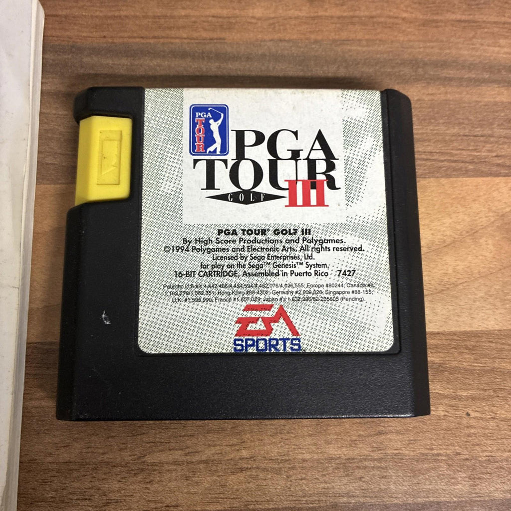 EA Sports PGA Tour Golf III 3 For Sega Mega Drive (Cartridge & Manual Only)