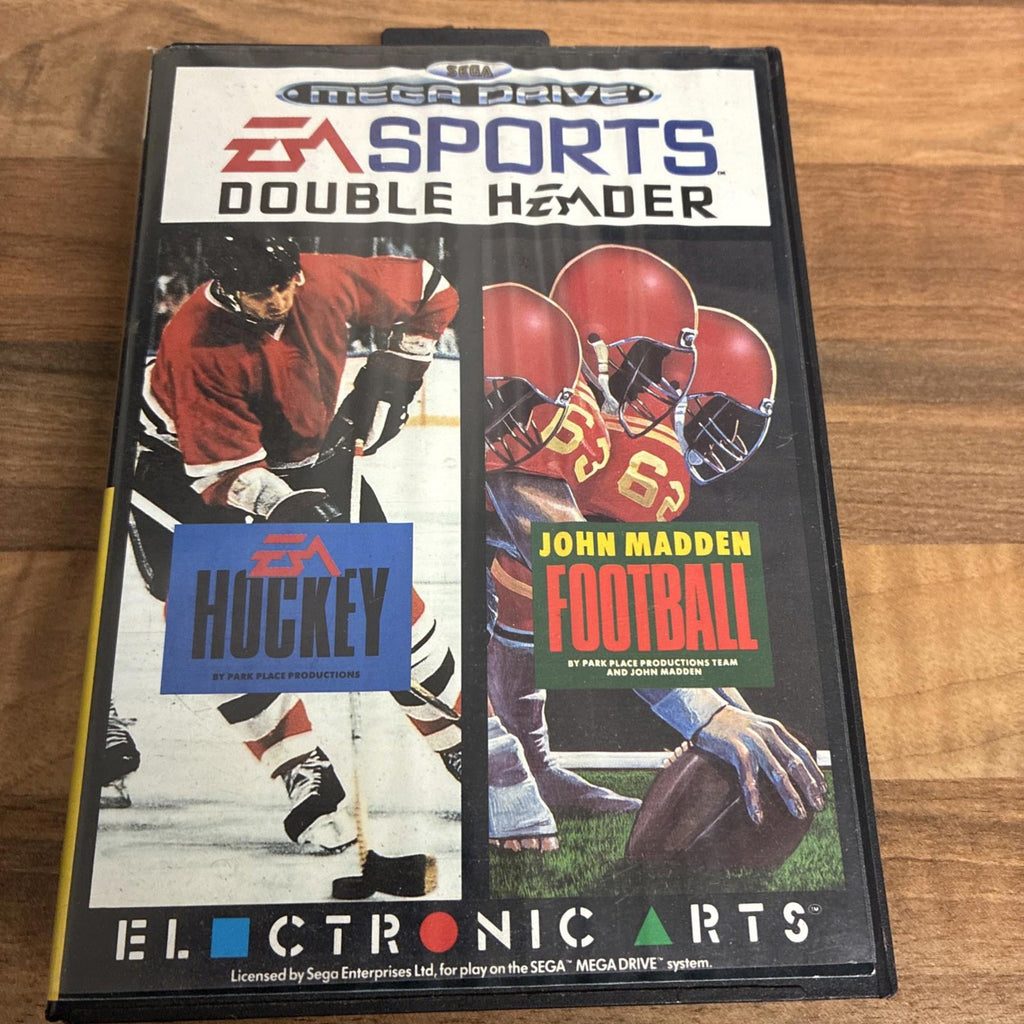 EA Sports Double Header (EA Hockey, John Madden Football) Sega Mega Drive (PAL)