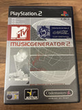 MTV Music Generator 2 (Sony PlayStation 2, 2001) -  VGC No Manual