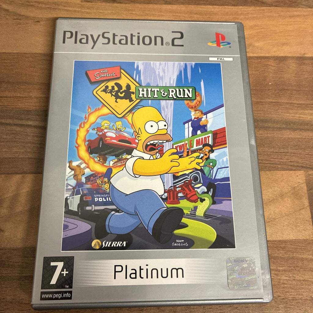 The Simpsons: Hit & Run -- Platinum (PlayStation 2, 2004)