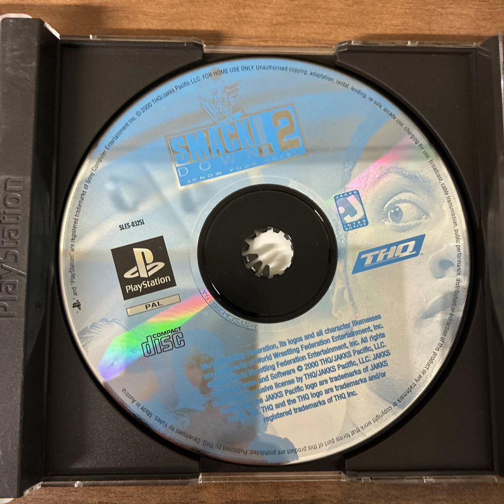 WWF SmackDown 2: Know Your Role (Sony PlayStation 1, 2001) - US Version