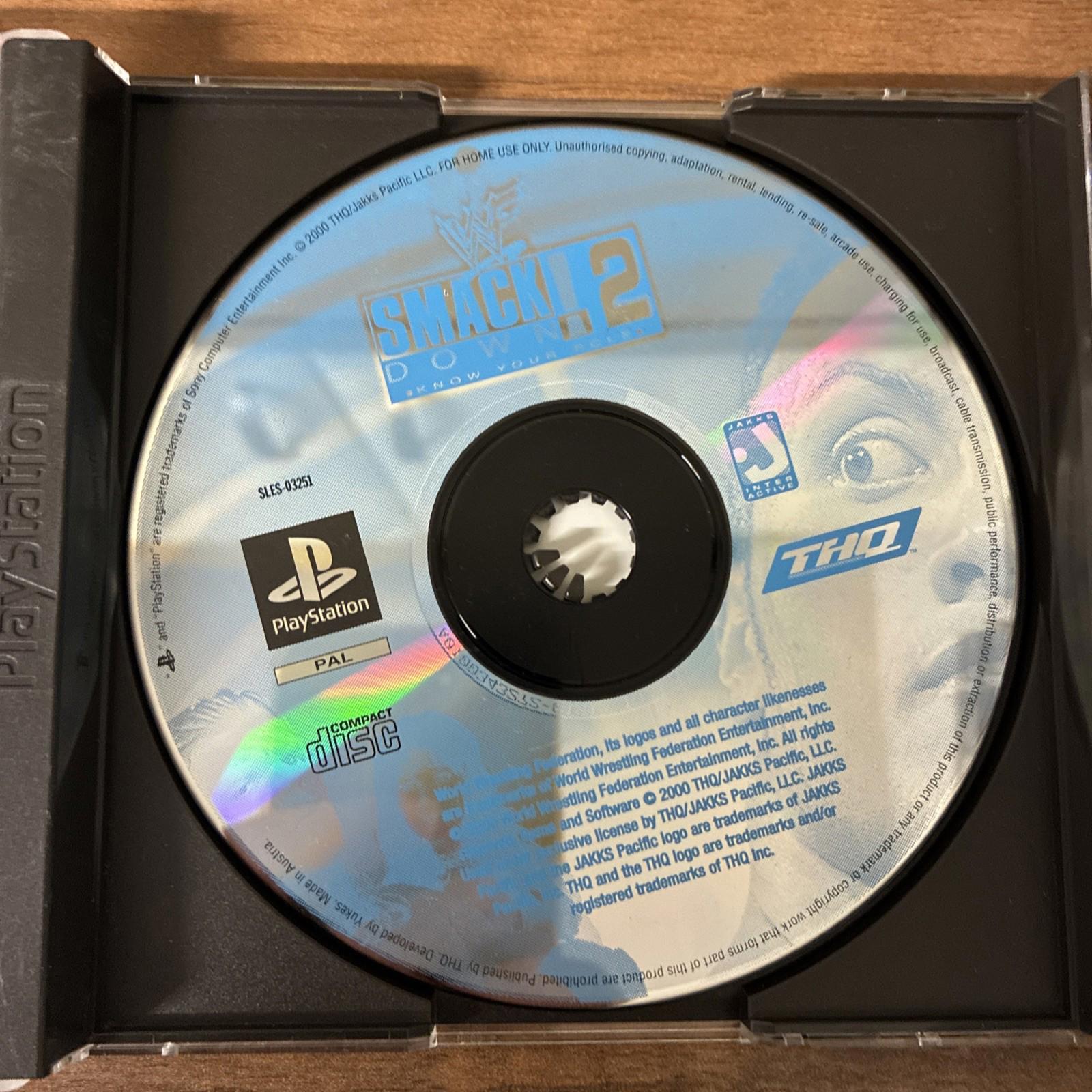 WWF SmackDown 2: Know Your Role (Sony PlayStation 1, 2001) - US Version