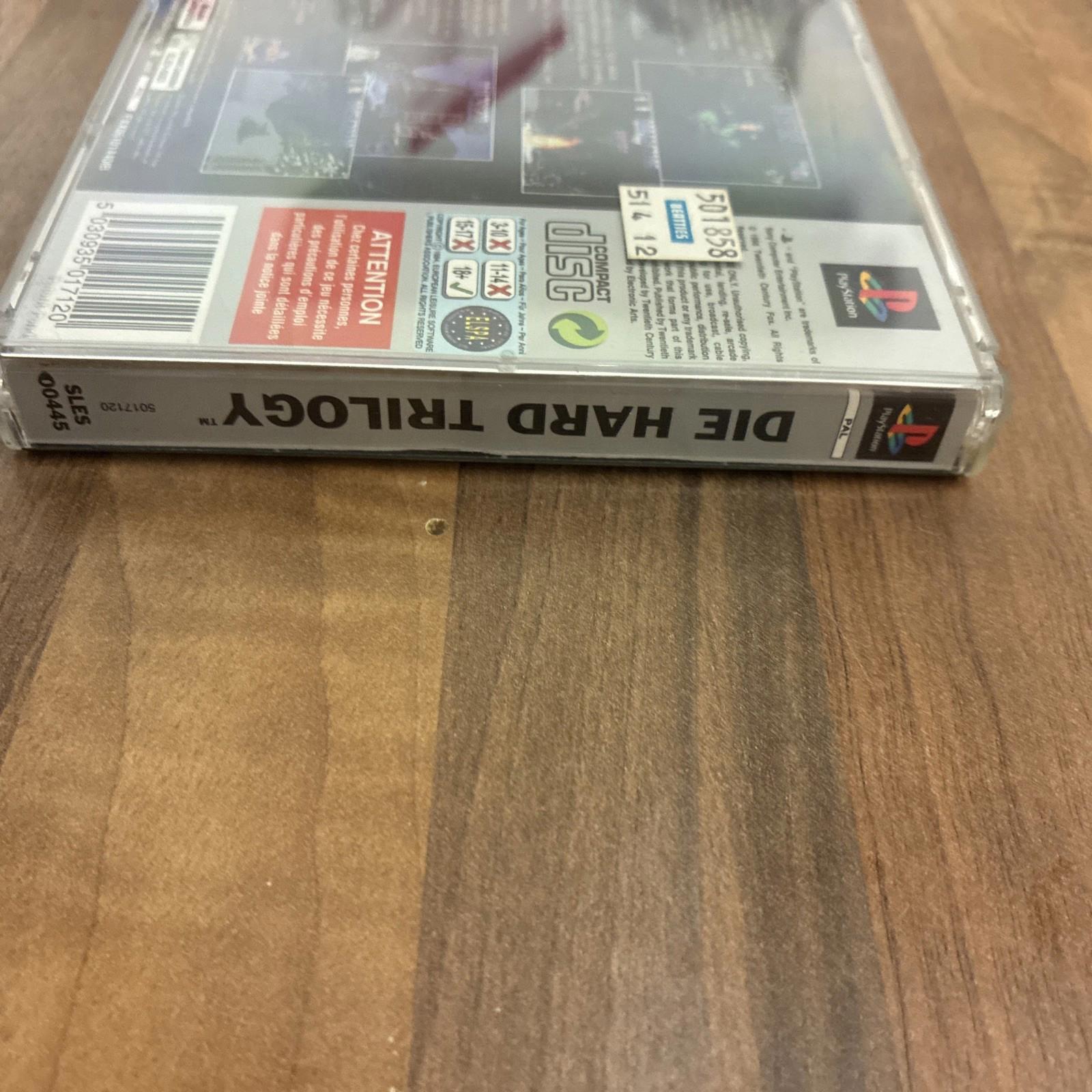 Die Hard Trilogy PlayStation 1 PS1 Game PAL Complete with Manual