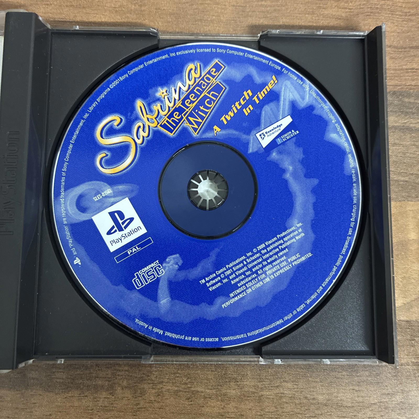 Sabrina: A Twitch In Time (PlayStation / CD) no manual