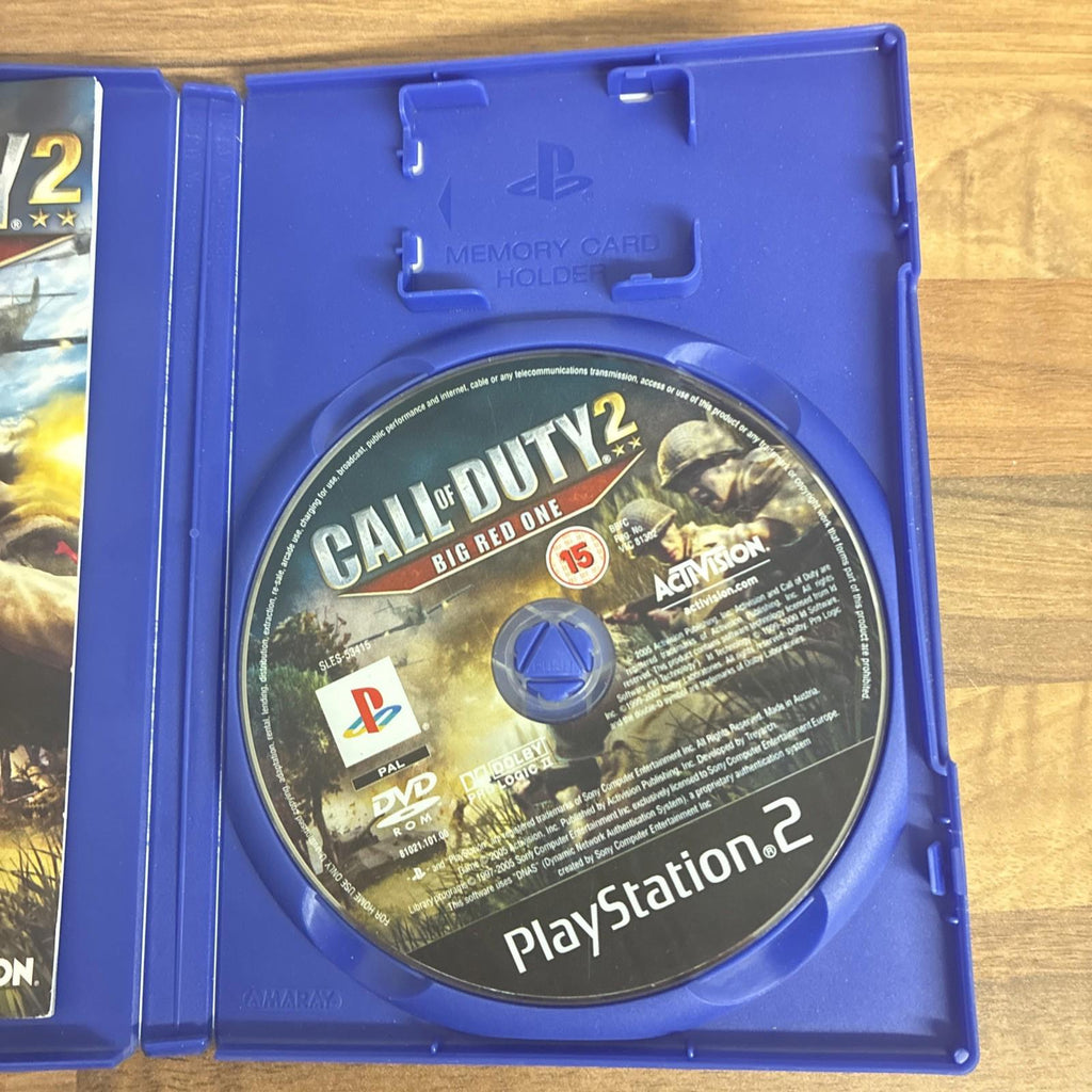 PlayStation2 : Call of Duty 2: The Big Red One (PS2) VideoGames Amazing Value