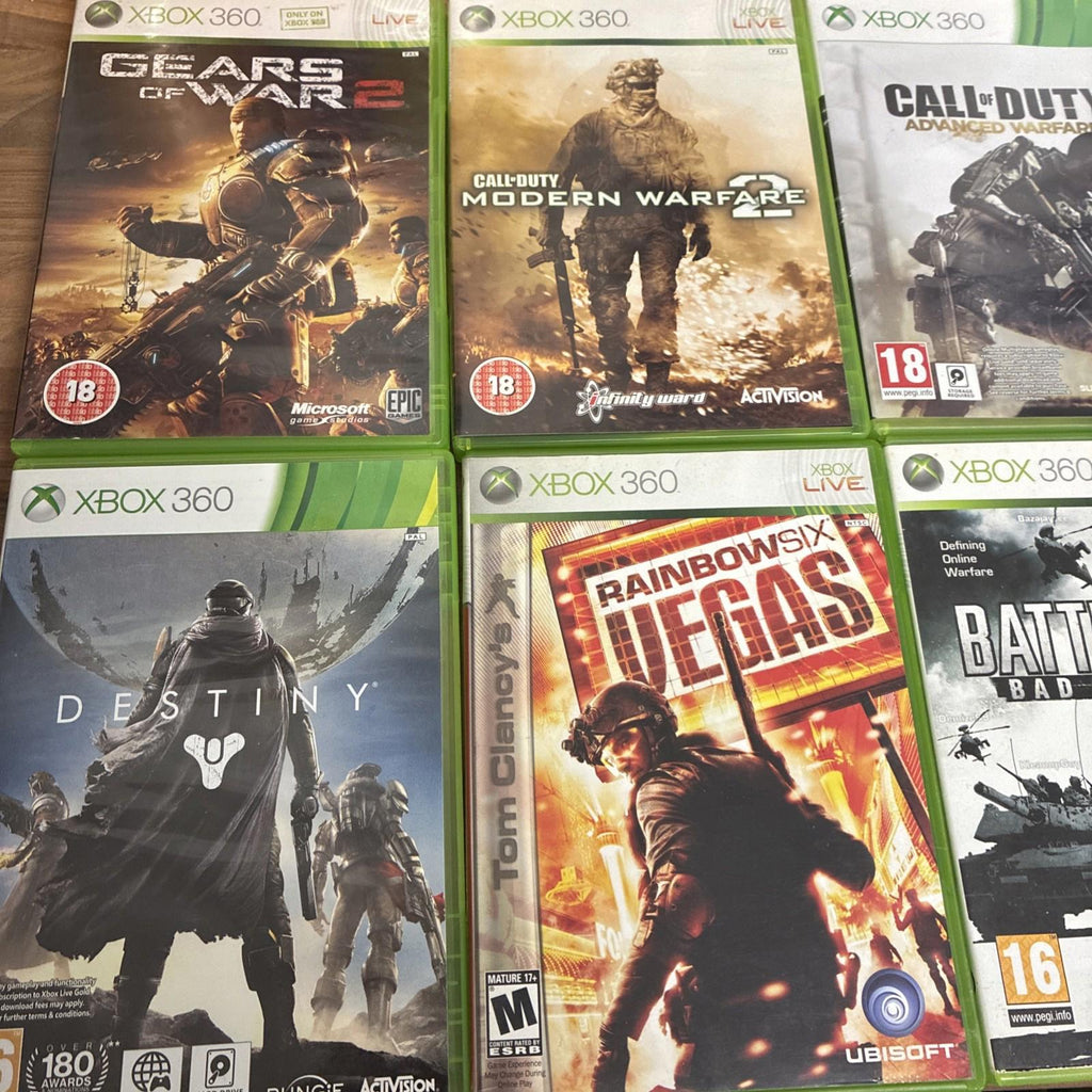 Joblot of Xbox 360 games - 8 game bundle Inc Call of duty,Destiny,battlefield