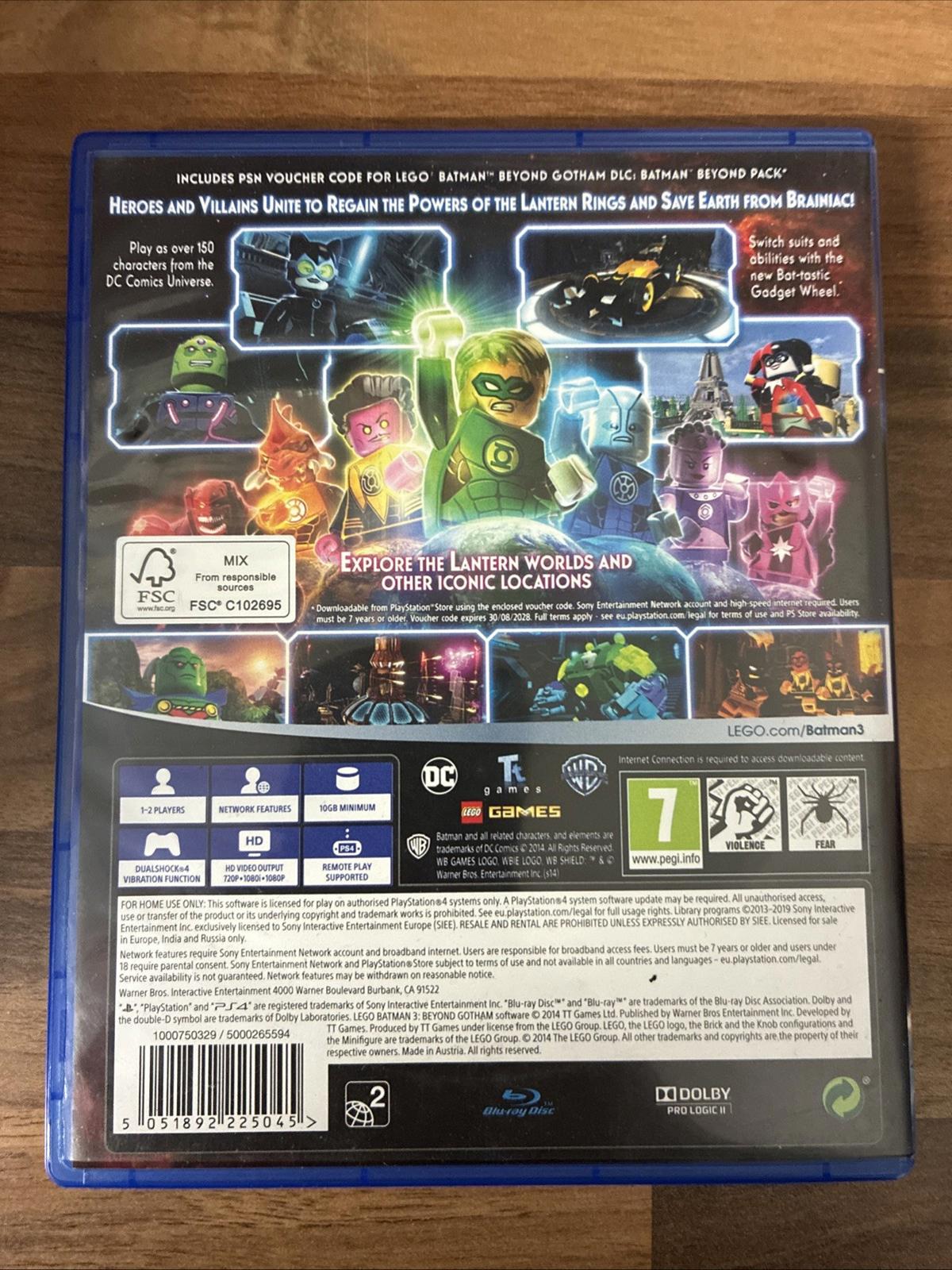 LEGO Batman 3: Beyond Gotham PS4 Playstation 4 PS4 -PAL - Pegi 7