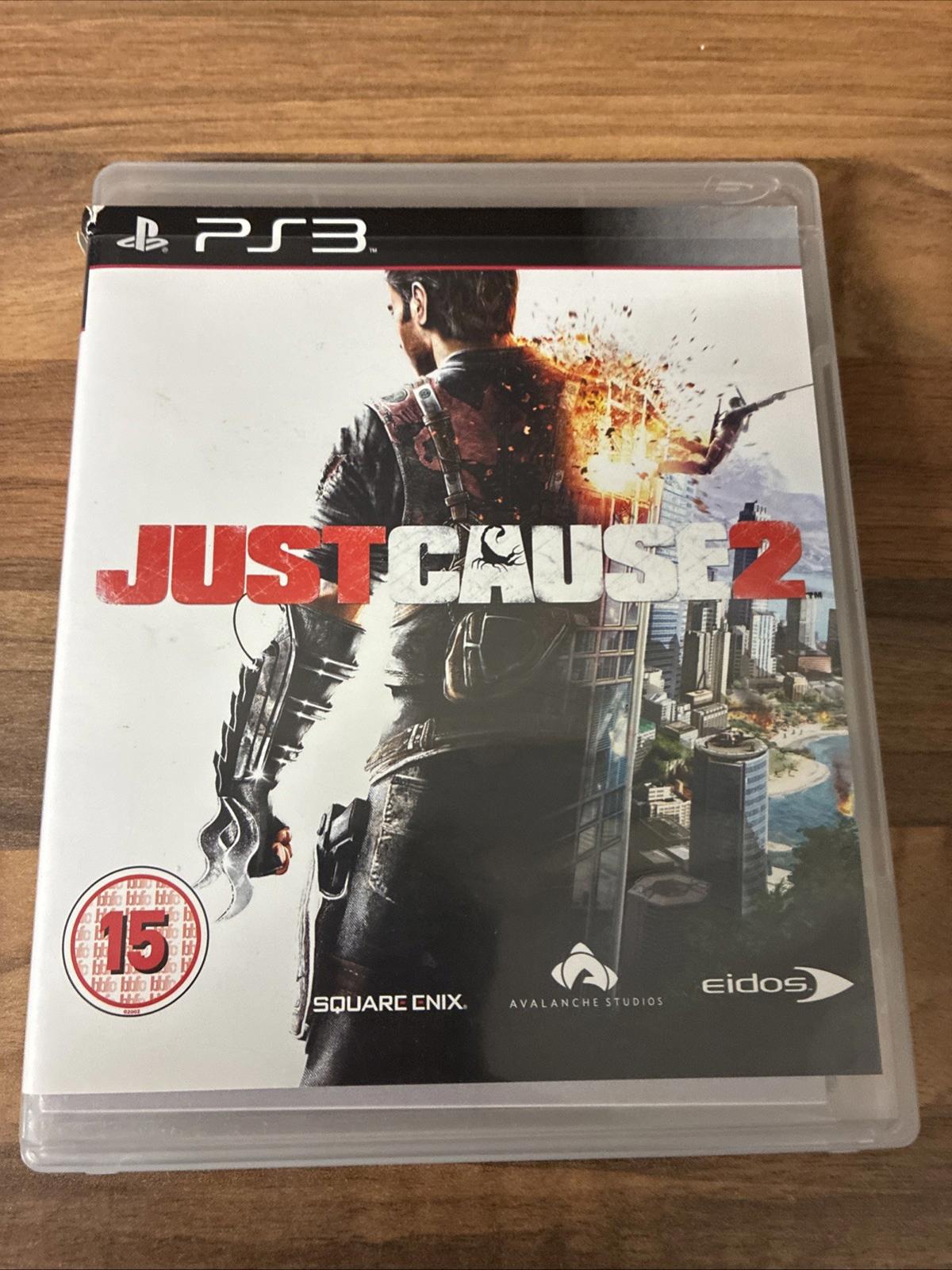 Just Cause 2 With/map Manual (Sony PlayStation 3, 2010) - European Version Mint
