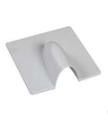 WHITE BRICK BLAST BURST COAX CABLE WALL COVER PLATE SKY WALL BRACKET
