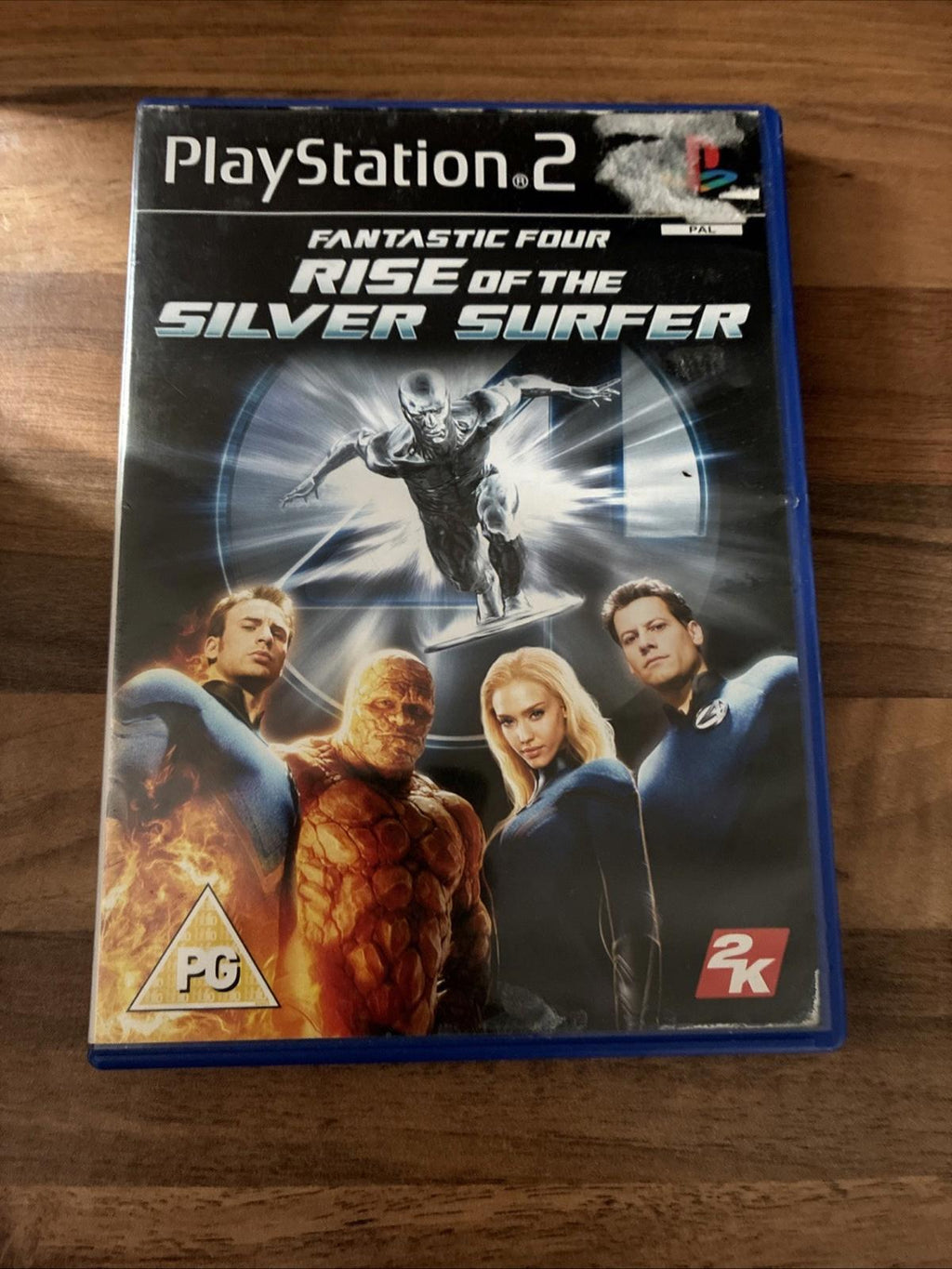Fantastic Four Rise Of The Silver Surfer PS2 Game Playstation 2