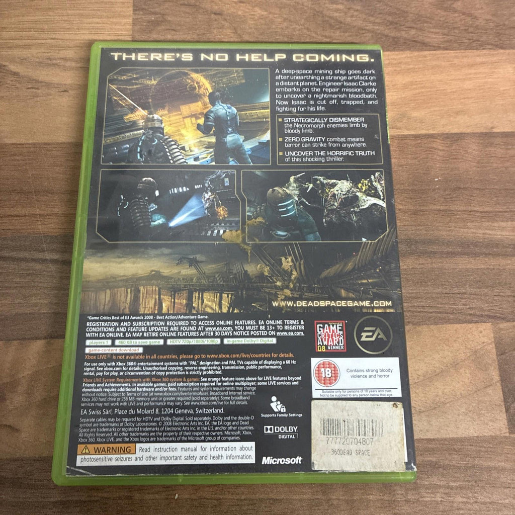Dead Space (Xbox 360) PEGI 18+ Adventure: Survival Horror Save £s