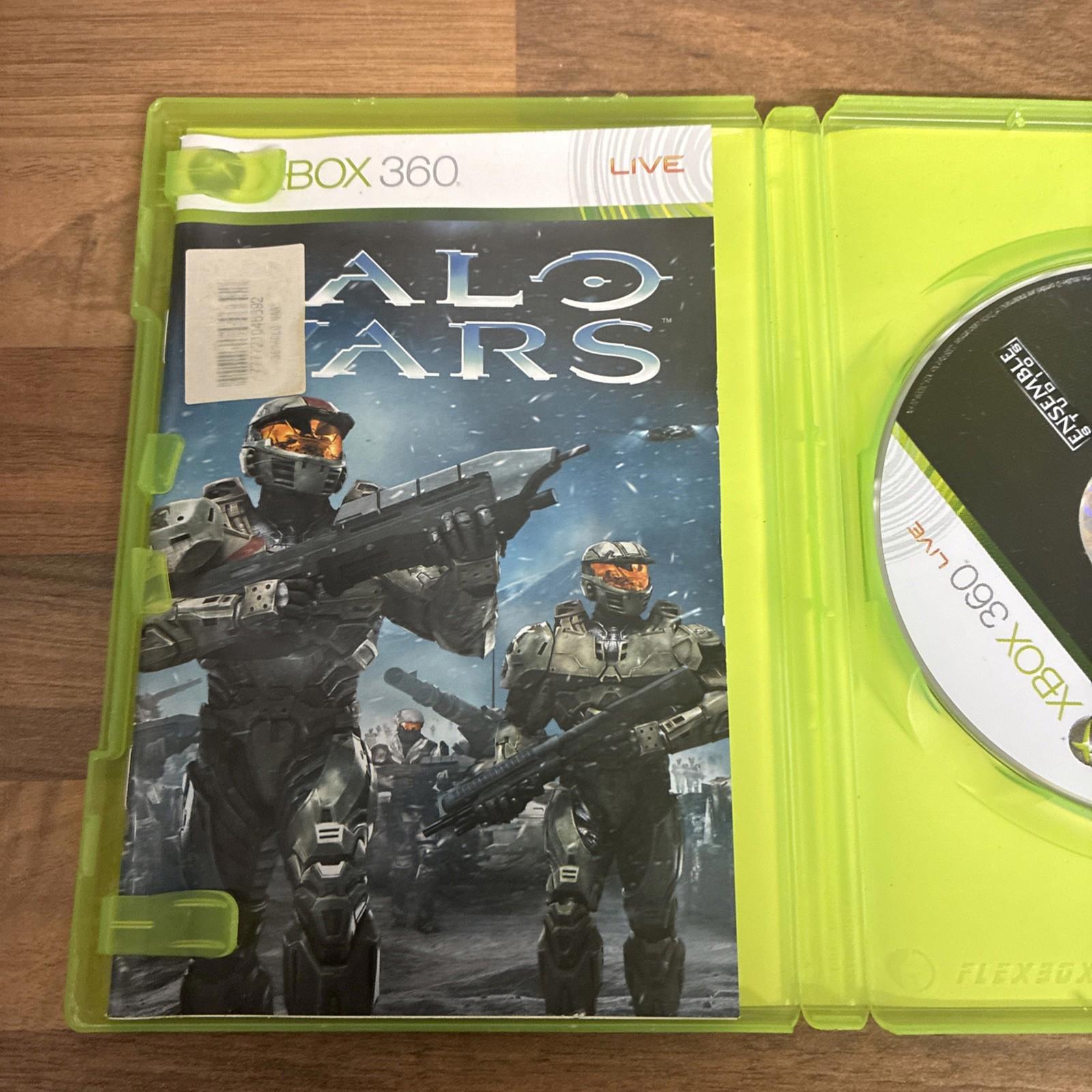 Halo Wars Xbox 360 2009 Including Manual Real Time Strategy Game Tested Working