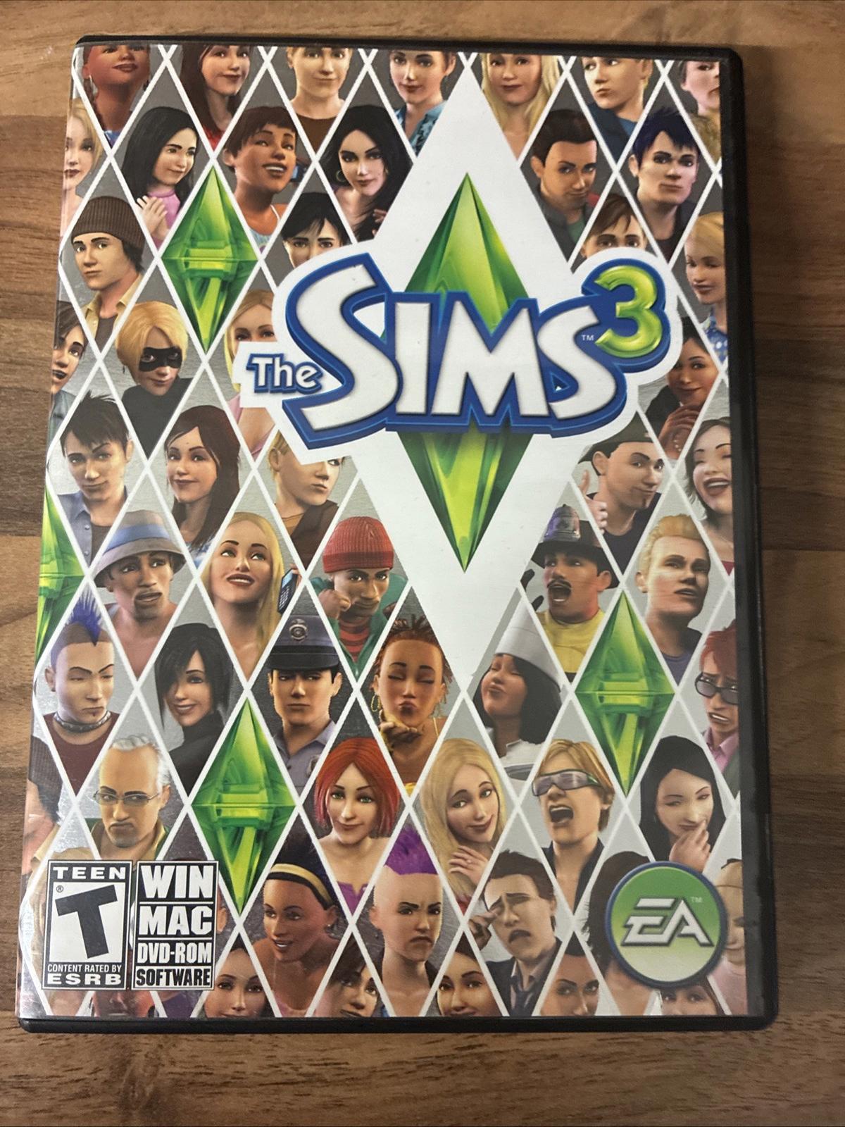 The Sims 3 Base Game PC/MAC with MANUAL Excellent Condition