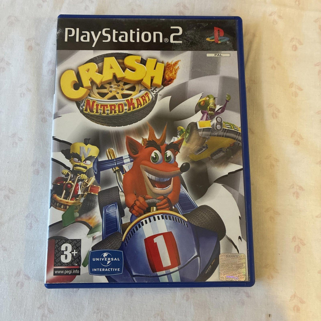 Crash Nitro Kart (Sony PlayStation 2, 2003) Complete With Manual Tested