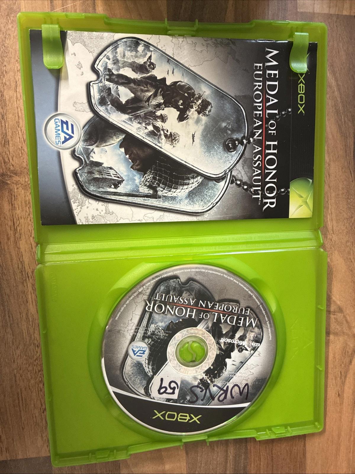 Medal Of Honor European Assault (Microsoft Xbox Original 2005) Inc Manual