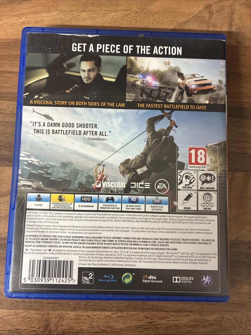 Battlefield Hardline (PlayStation 4, 2015)