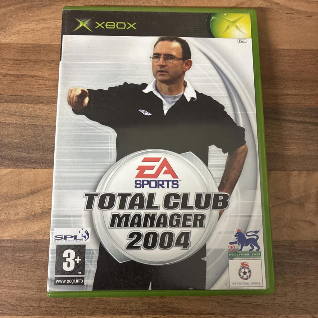 Total Club Manager 2004 (Microsoft Xbox, 2003)