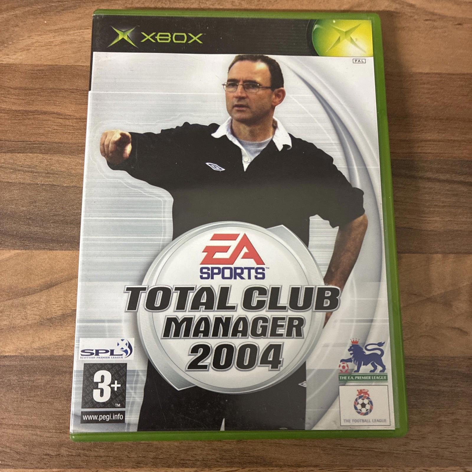 Total Club Manager 2004 (Microsoft Xbox, 2003)