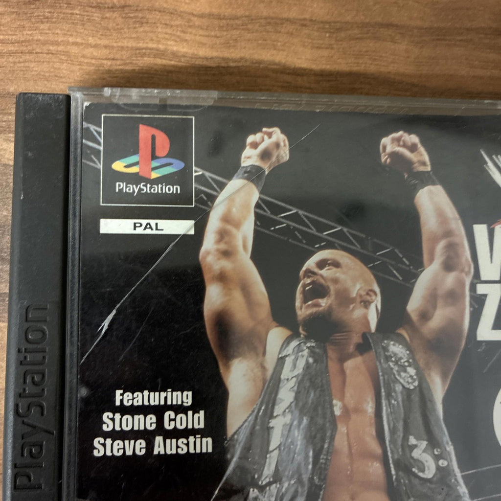 WWF Warzone Complete With Manual PAL PS1 Sony PlayStation One