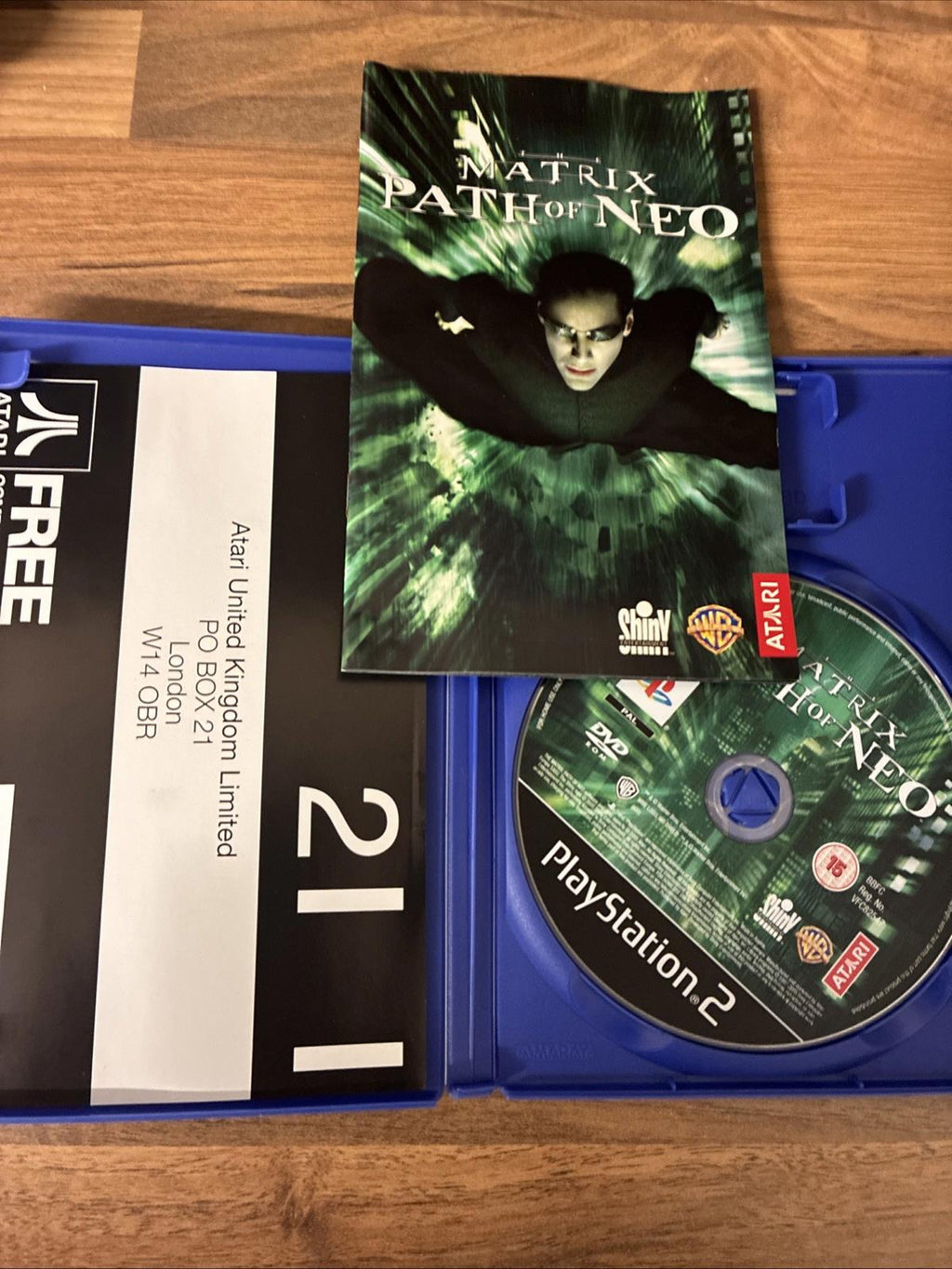 The Matrix Path of Neo - PS2 - Near Mint - Fast Shipping - PAL