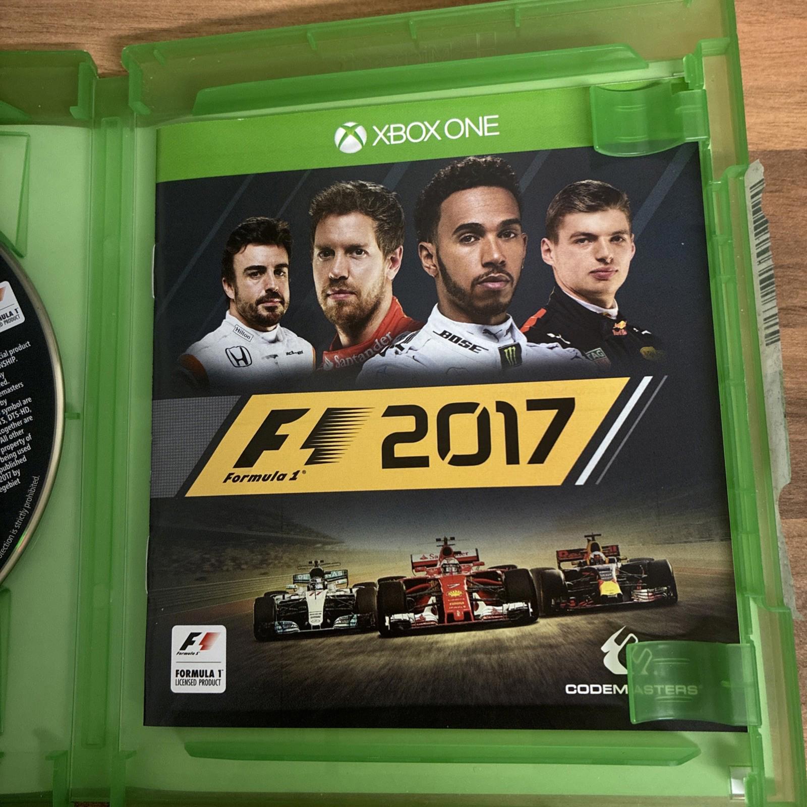 F1 2017 - Xbox One/ Series X Game, Tested, PAL, Manual Incl