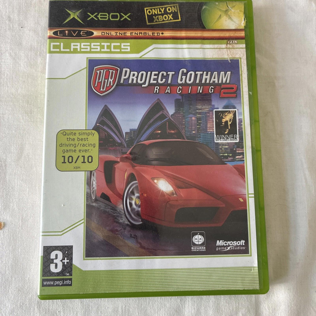Project Gotham Racing 2 - Xbox With Manual In Very Good Condition
