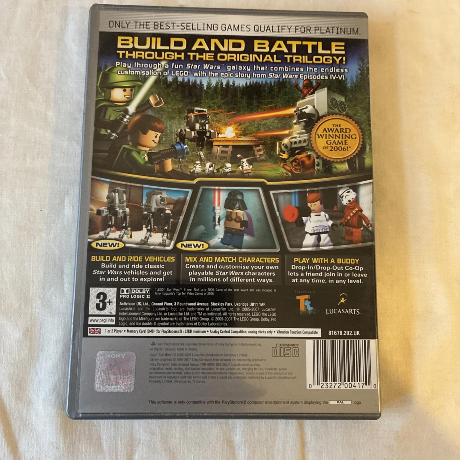 LEGO Star Wars II: The Original Trilogy (Sony PlayStation 2, 2006)