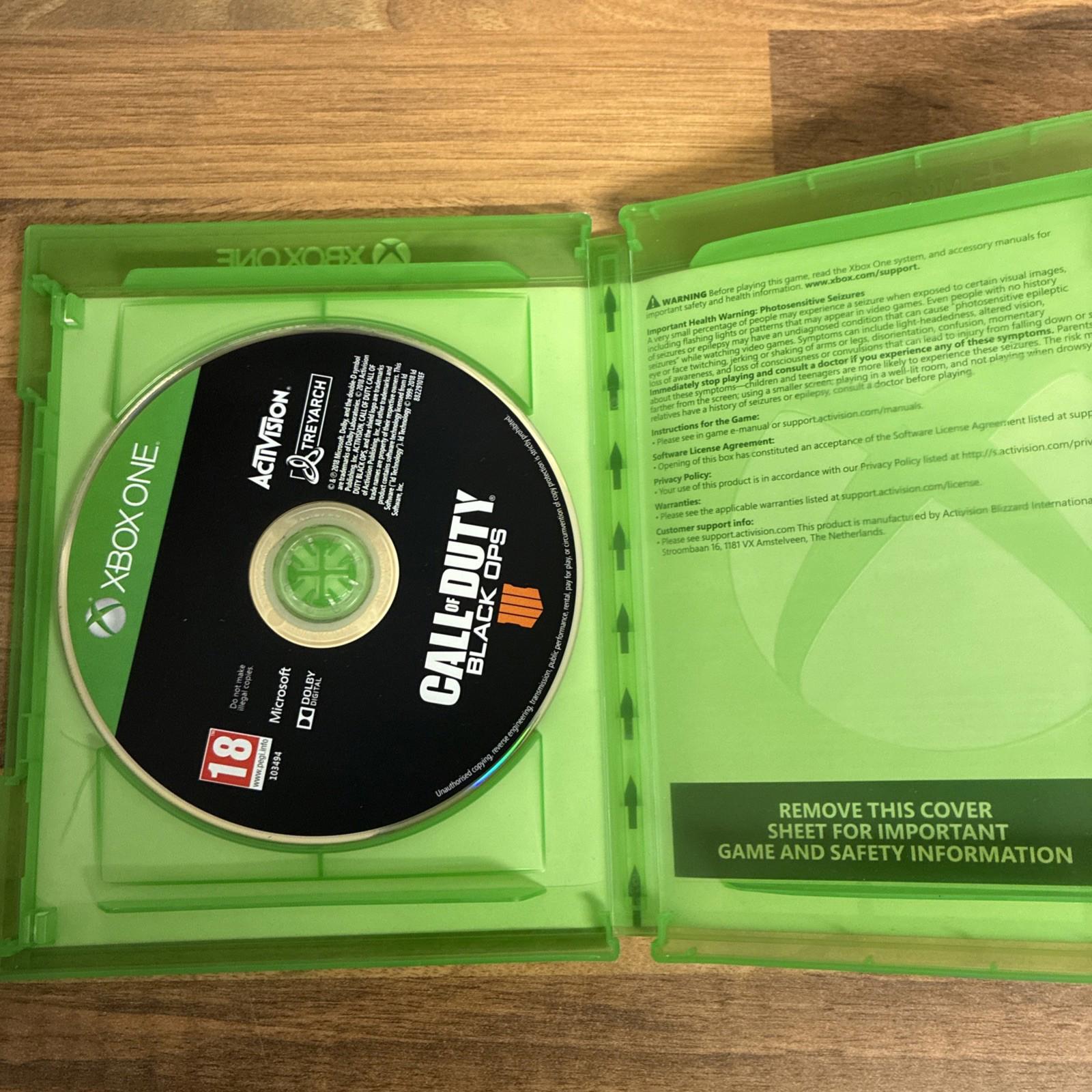 Call of Duty Black Ops 4 (Xbox One, 2018)