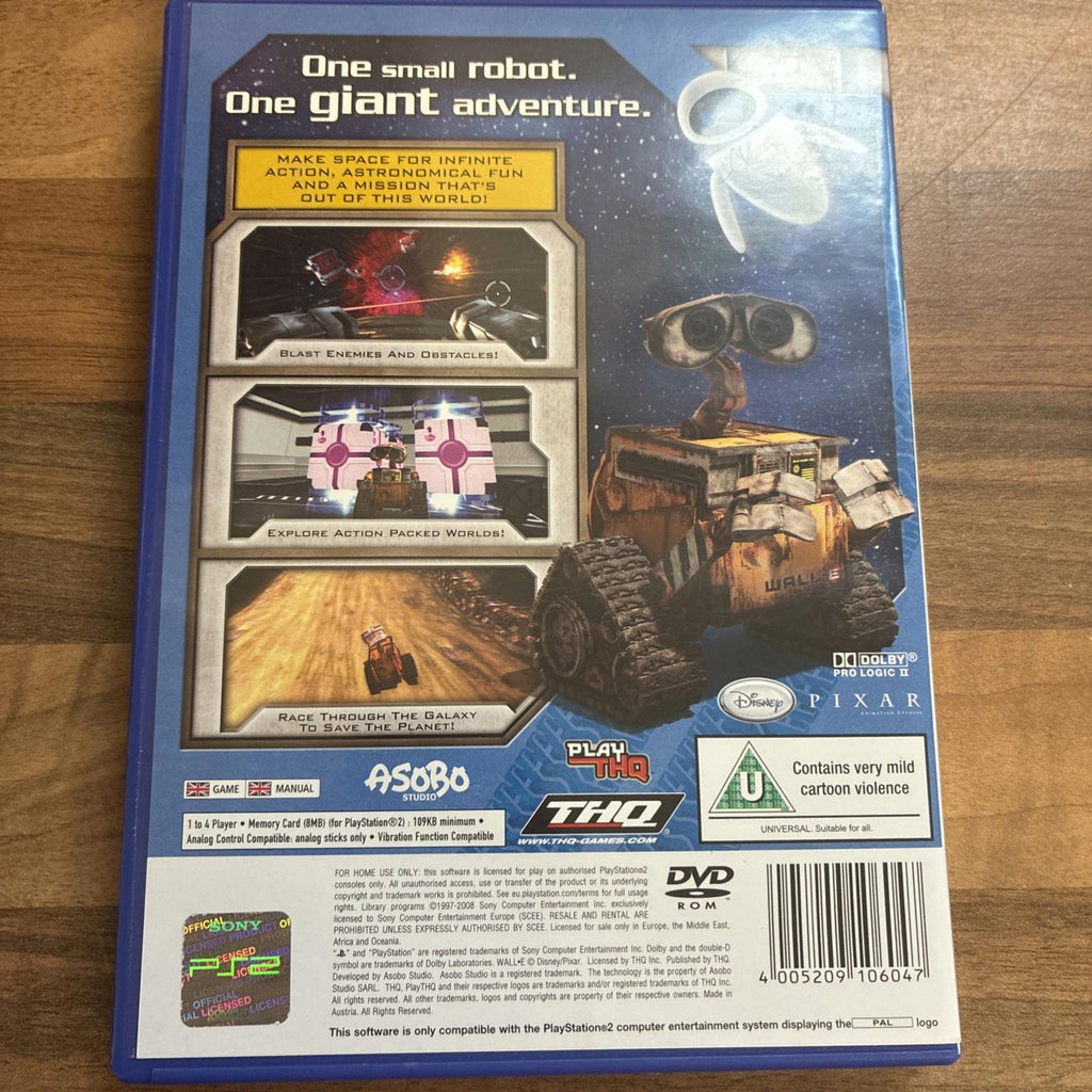 Disney-Pixar: Wall-E (PS2) Mint Condition! Includes manual