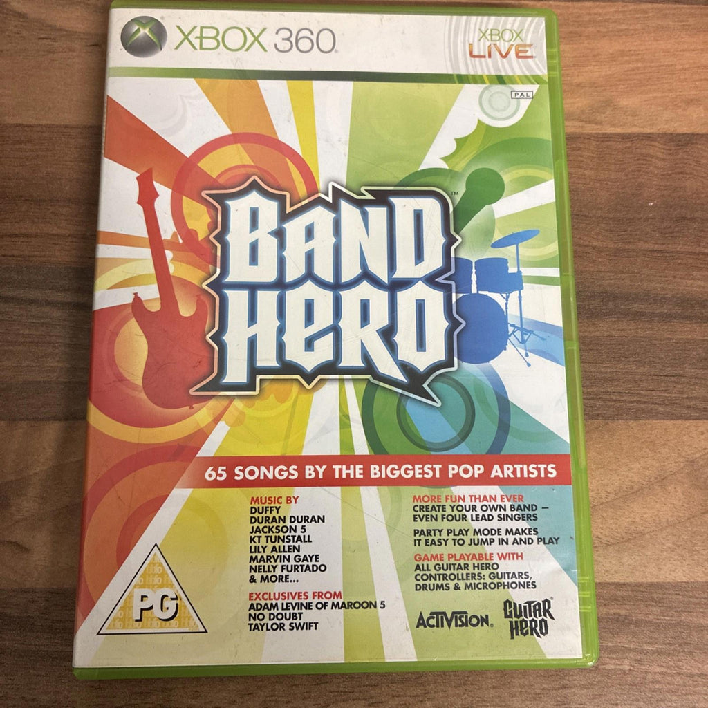 Band Hero (Xbox 360, 2009) – Complete PAL – Tested & Working – Good Condition