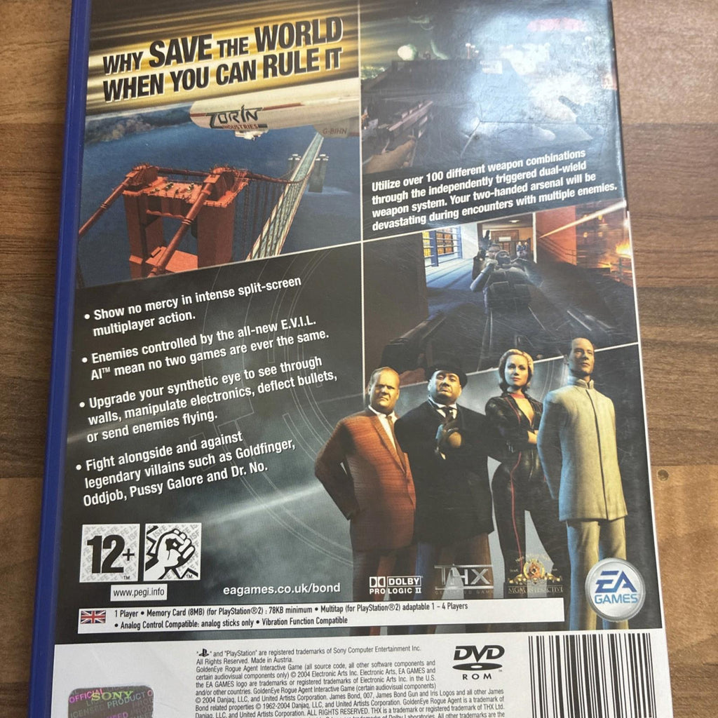 GoldenEye: Rogue Agent (Sony PlayStation 2, 2004) - mint condition