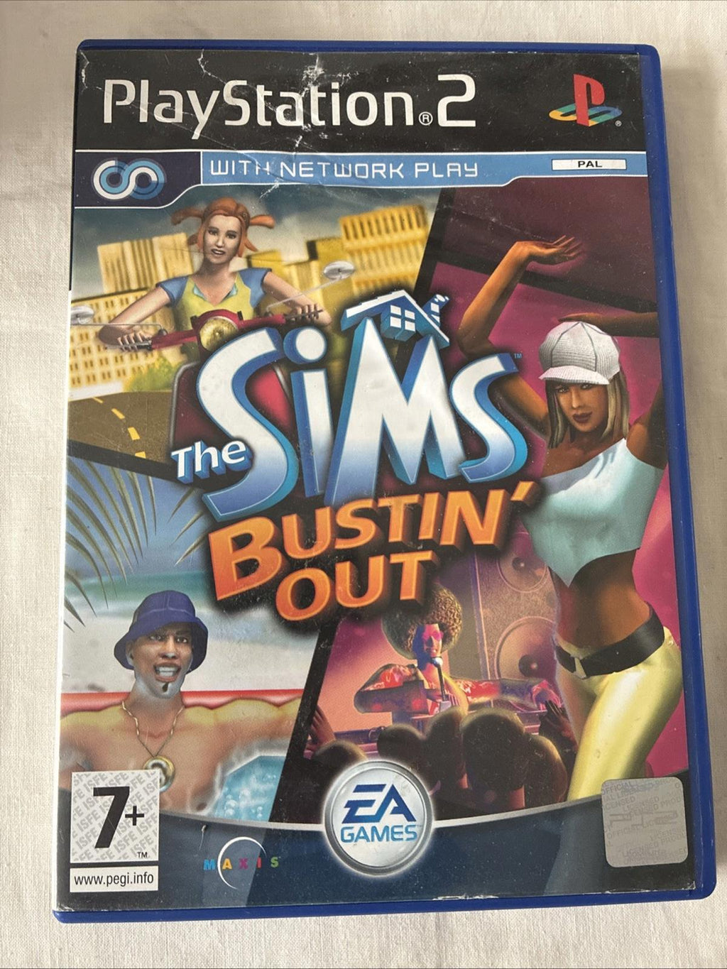 Sony PlayStation The Sims Bustin Out PS2