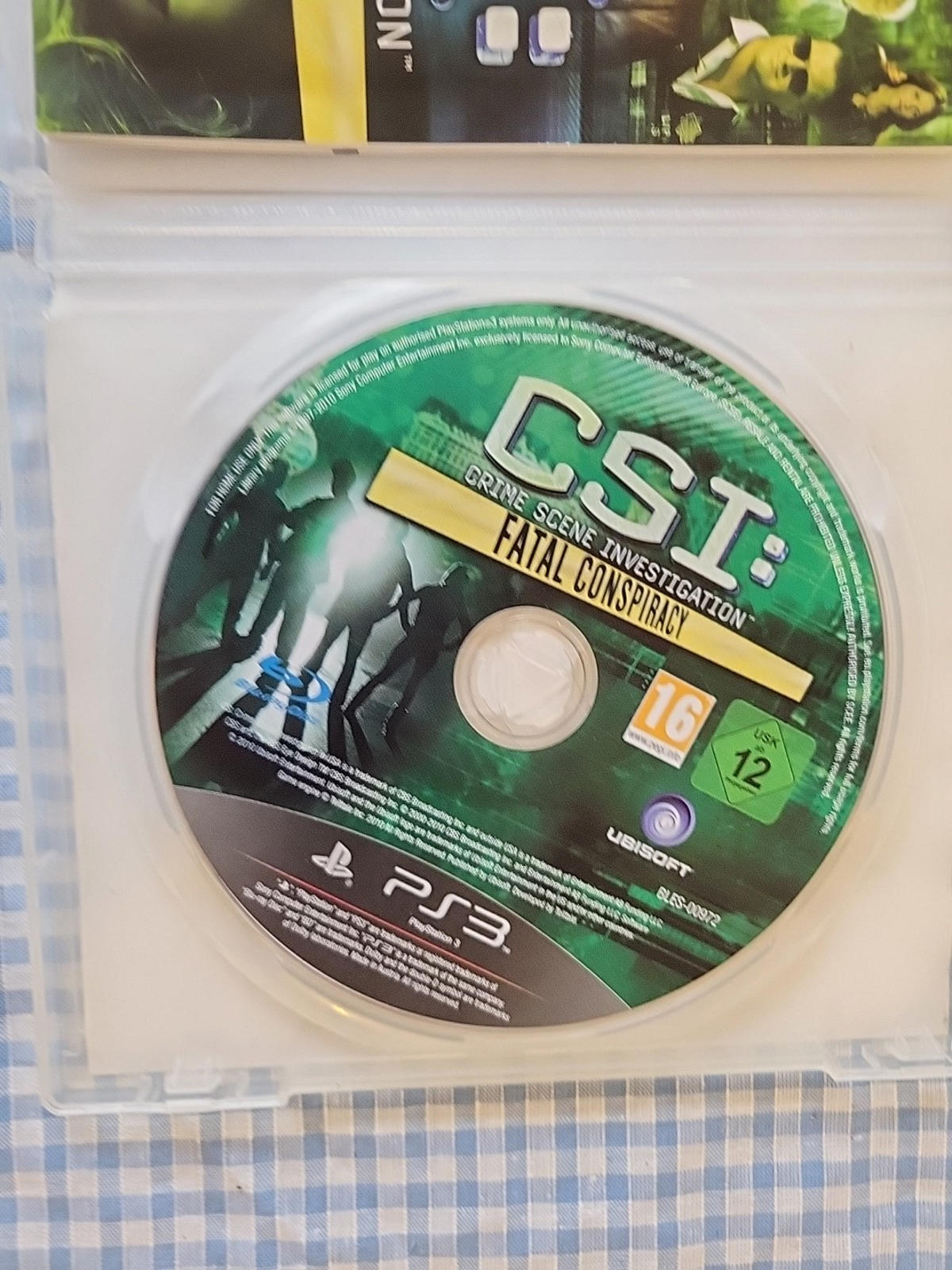 CSI: Crime Scene Investigation - Fatal Conspiracy (Sony PlayStation 3, 2010) PAL