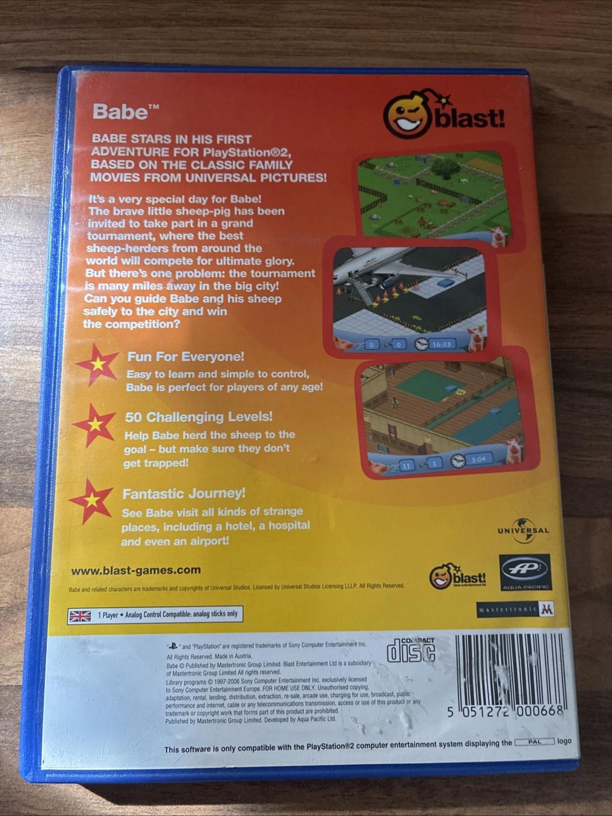 Babe (Sony PlayStation 2, 2007) Compete With Manual In VGC