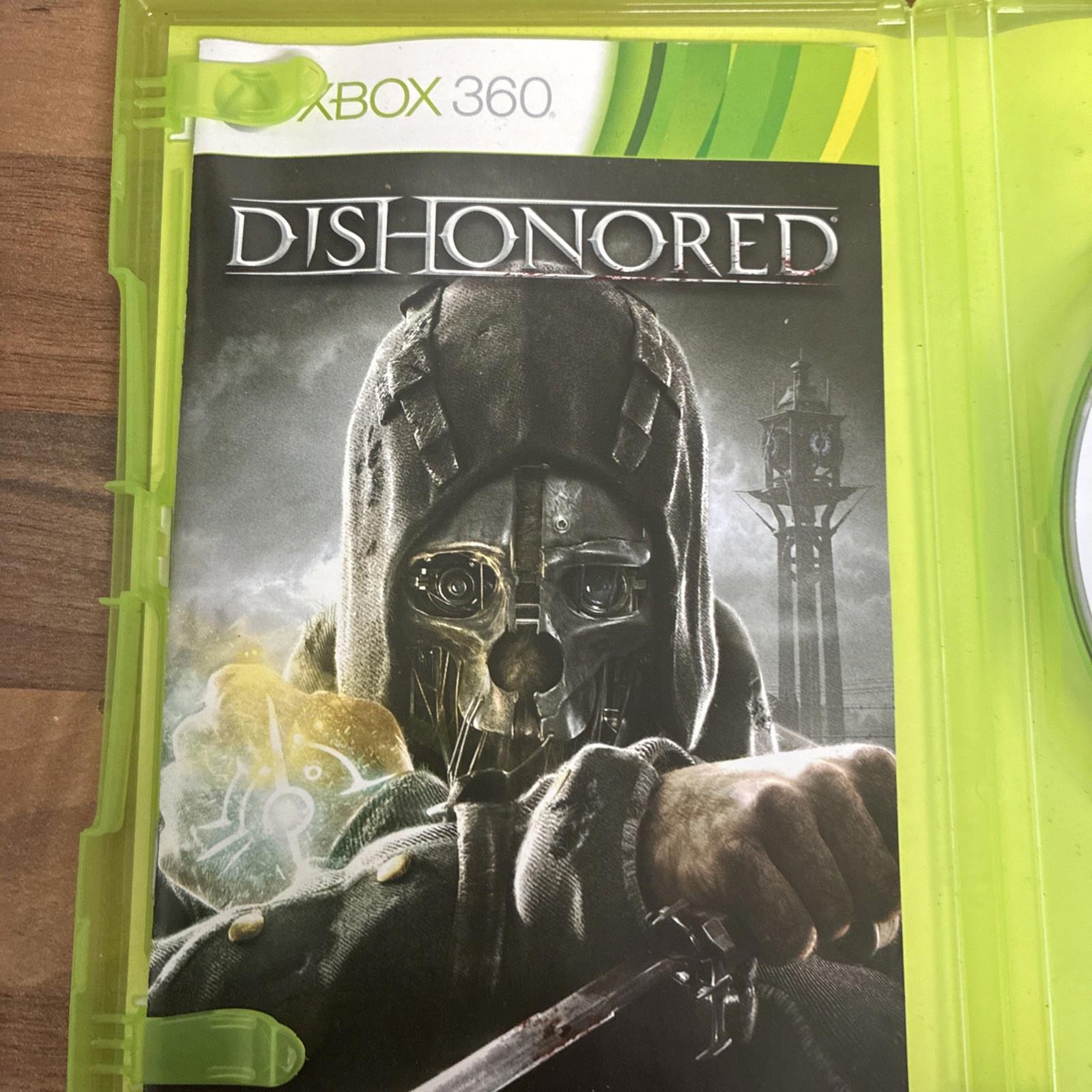 Dishonored (Microsoft Xbox 360, 2012 PAL) with Manual