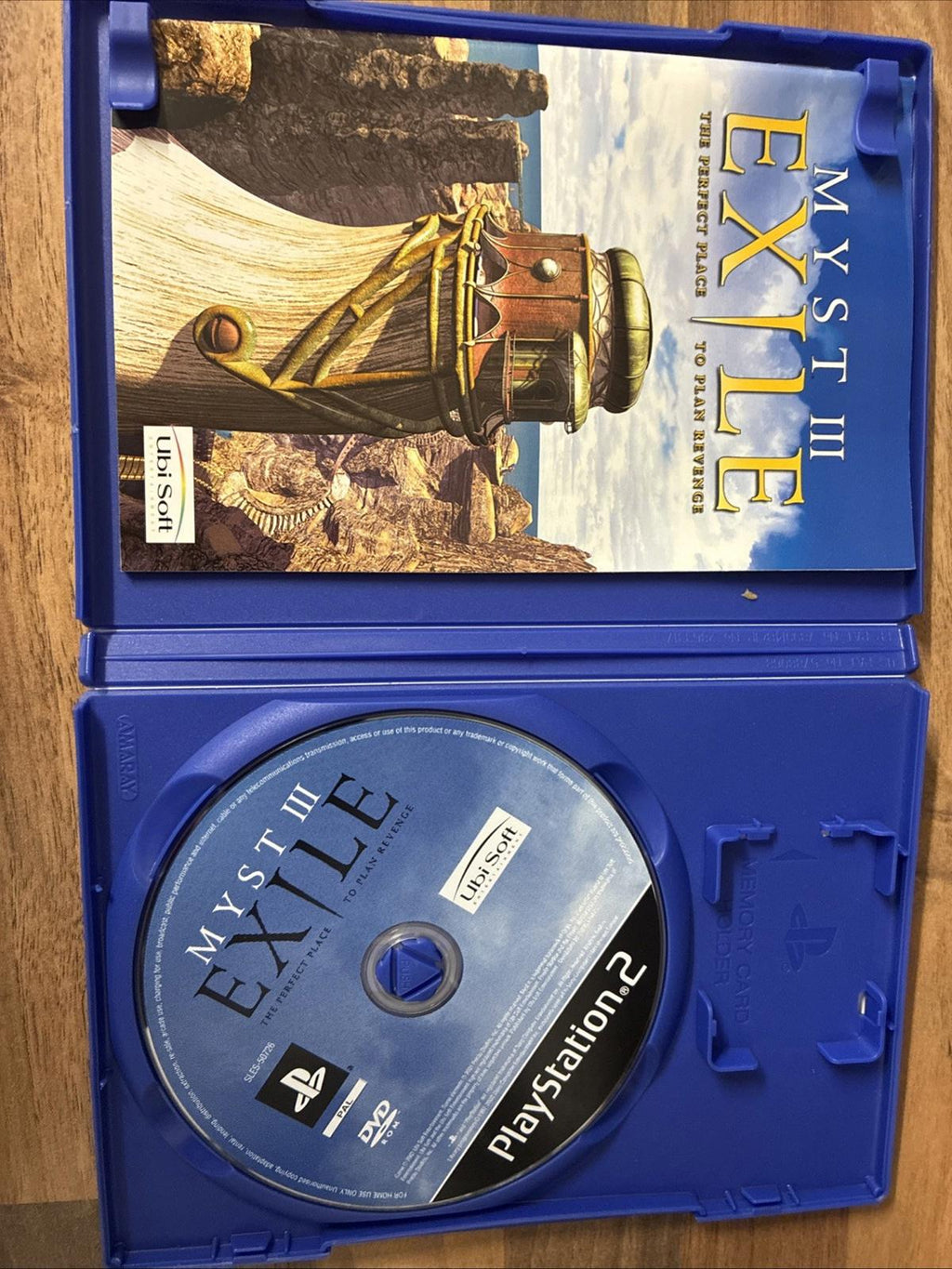 MYST III EXILE PlayStation 2 PS2 game with manual