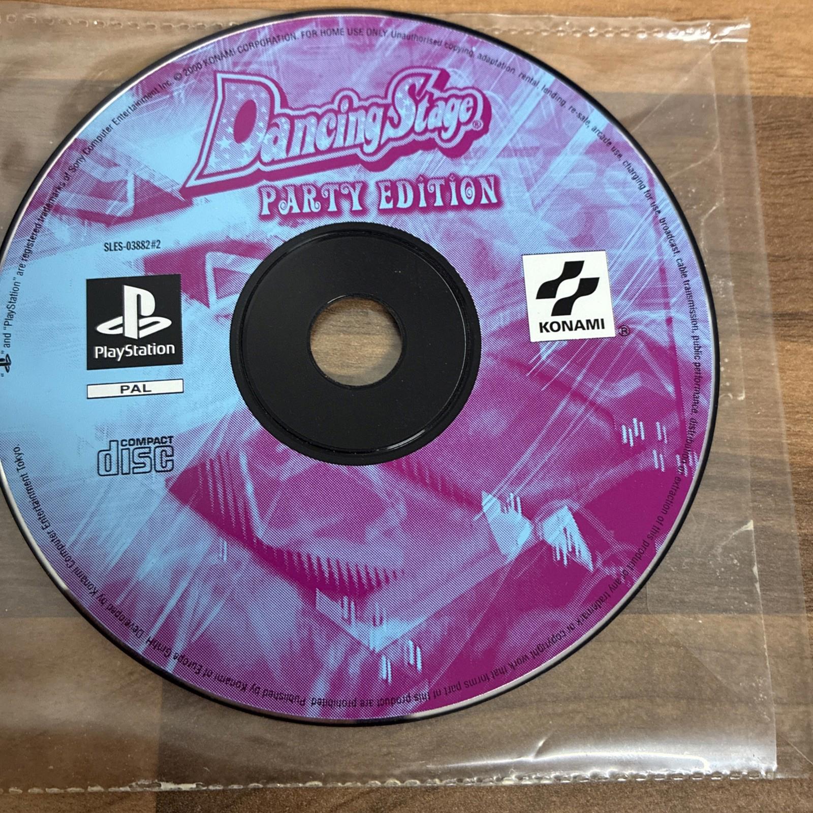 Dancing Stage -- Party Edition (Sony PlayStation 1, 2003) DISC ONLY