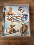 PlayStation 3 : Virtua Tennis 3 (PS3) Includes Manual In VGC