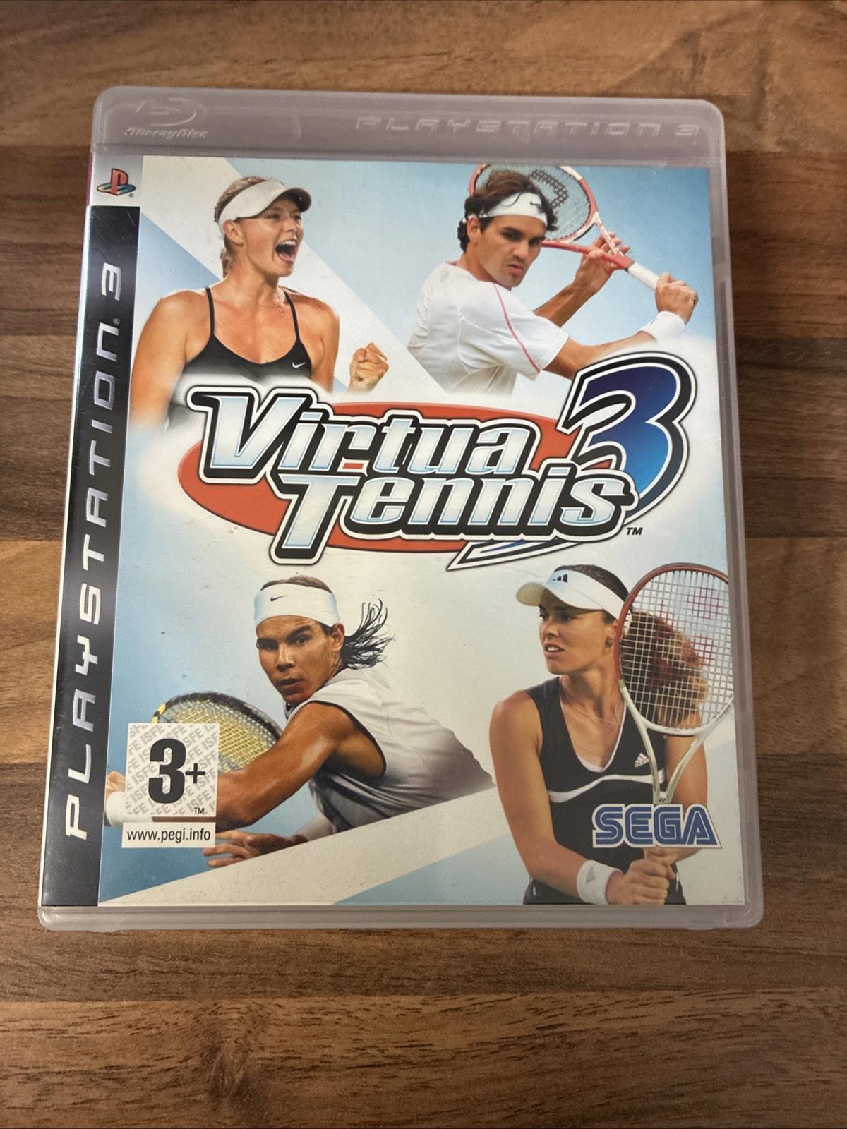 PlayStation 3 : Virtua Tennis 3 (PS3) Includes Manual In VGC