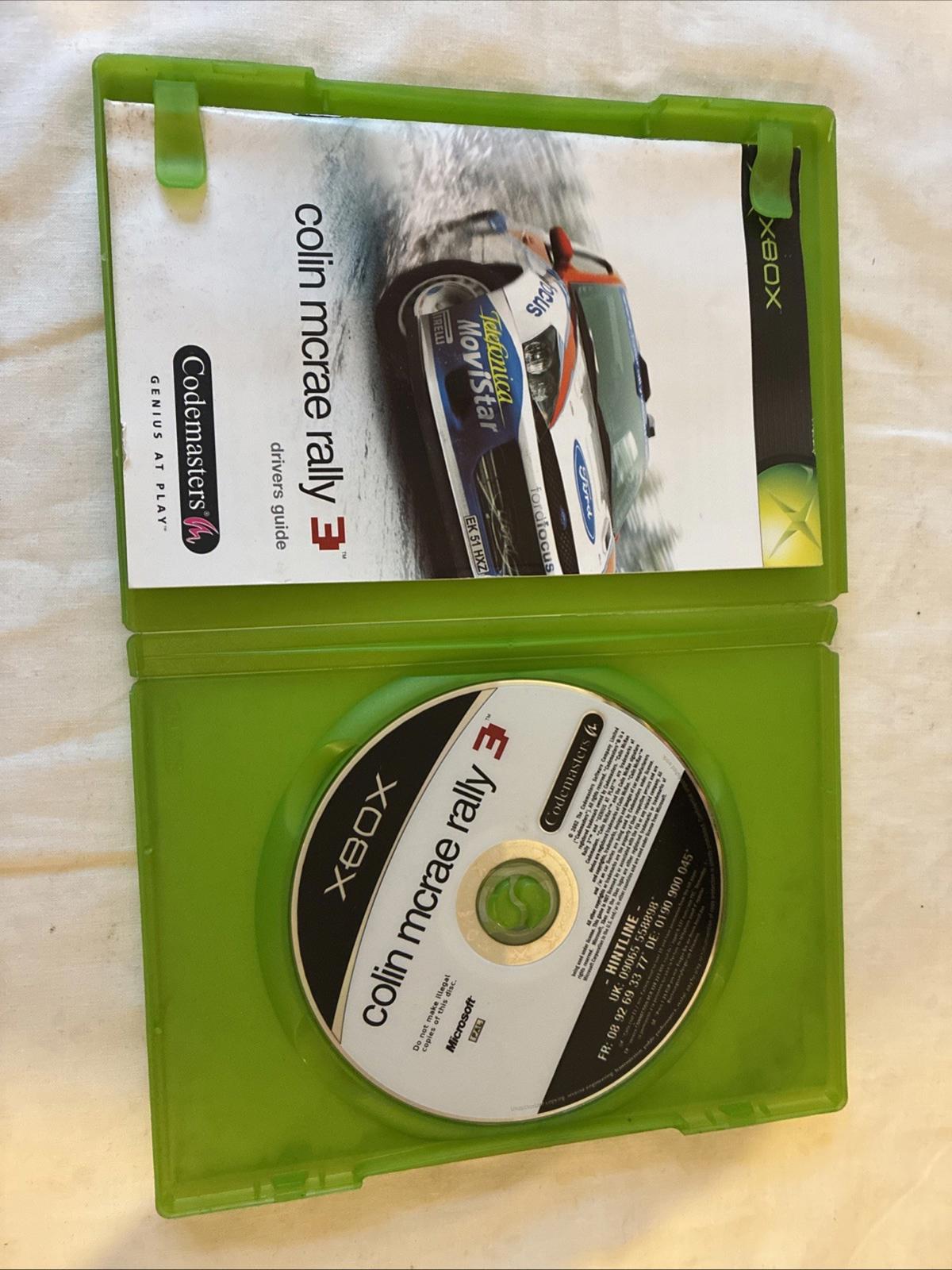 Colin McRae Rally 3 (Microsoft Xbox, 2002) - European Version