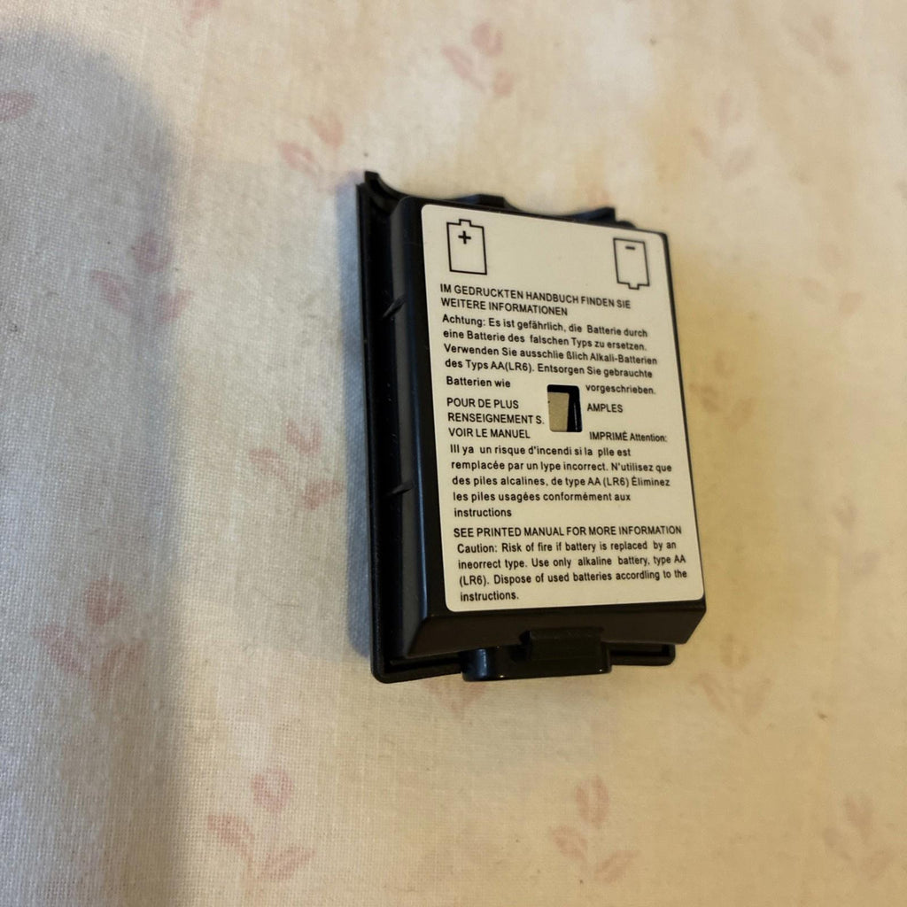 Black Xbox 360 Controller Battery Pack Rear Battery Cover Brand New Item