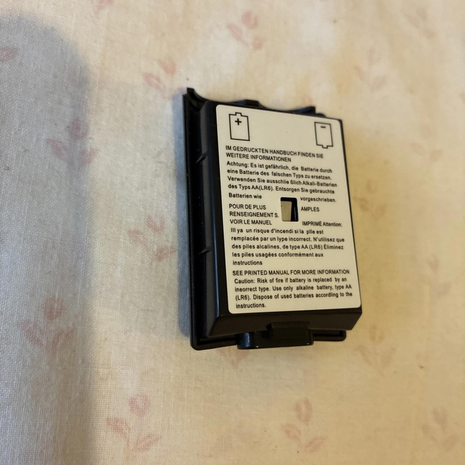 Black Xbox 360 Controller Battery Pack Rear Battery Cover Brand New Item