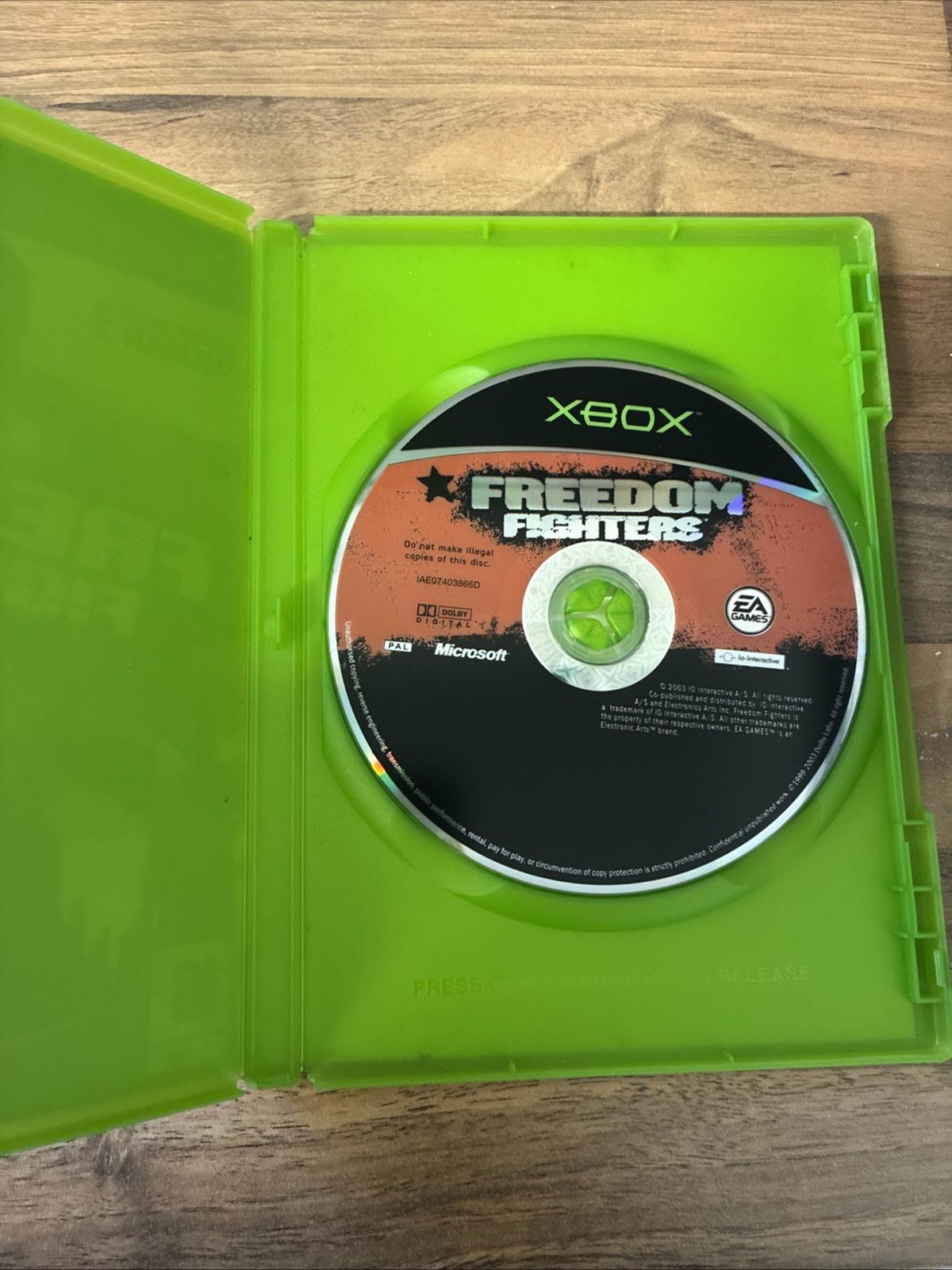 Freedom Fighters (Microsoft Xbox, 2003) In Very Good Condition